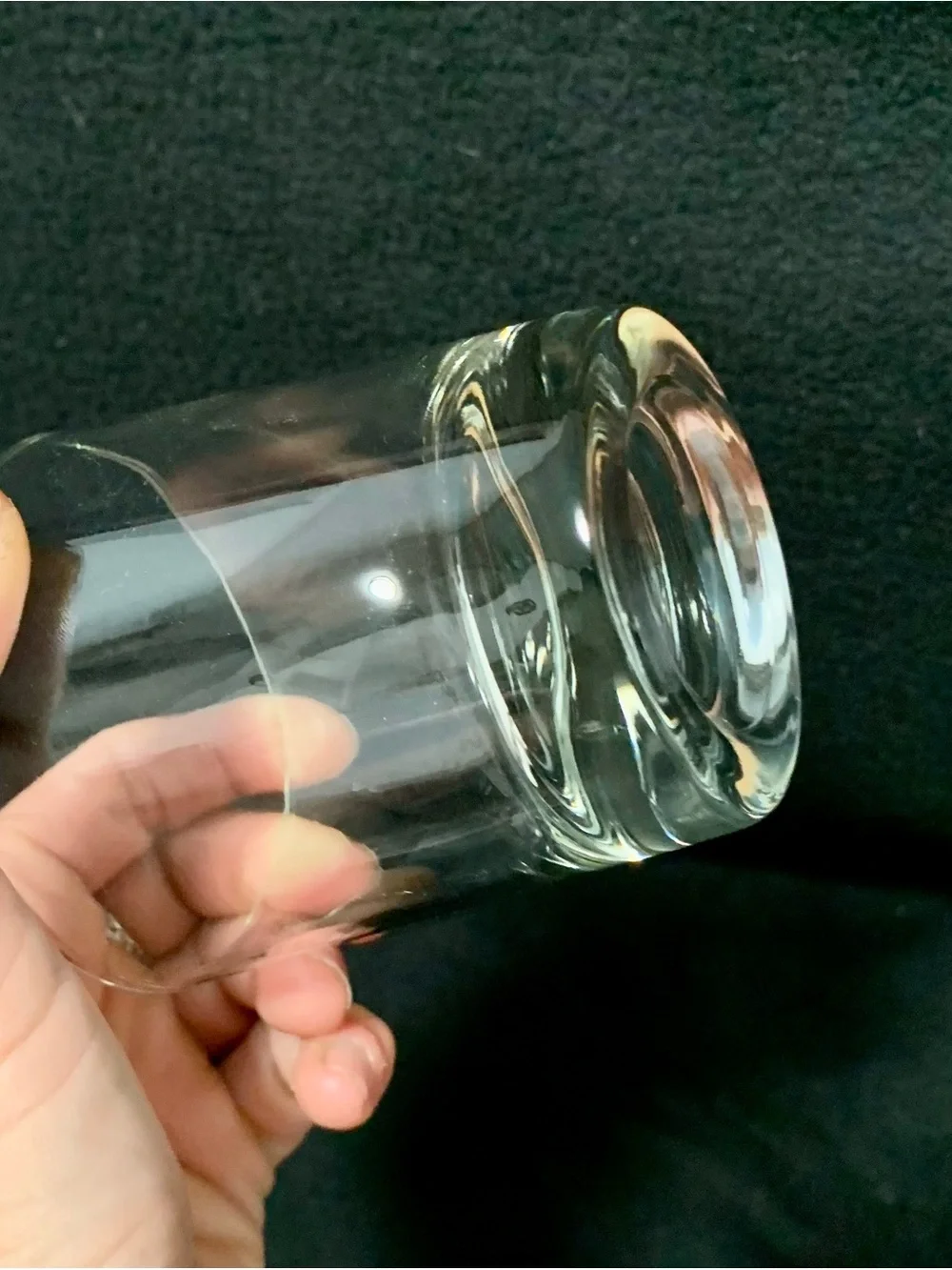 🔍 Set of (4) Clear Short Heavy-Bottom Rocks Glasses – Classic Barware